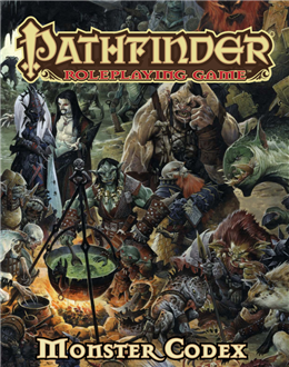 Pathfinder RPG Monster Codex (25% off)